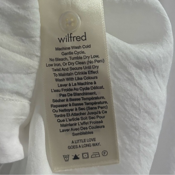 Wilfred Ivory Long Sleeve Dress - Picture 6 of 9